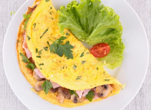 Mushroom Omelette