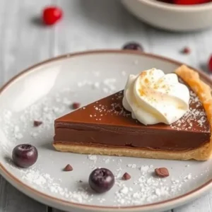 Chocolate Swiss Tart
